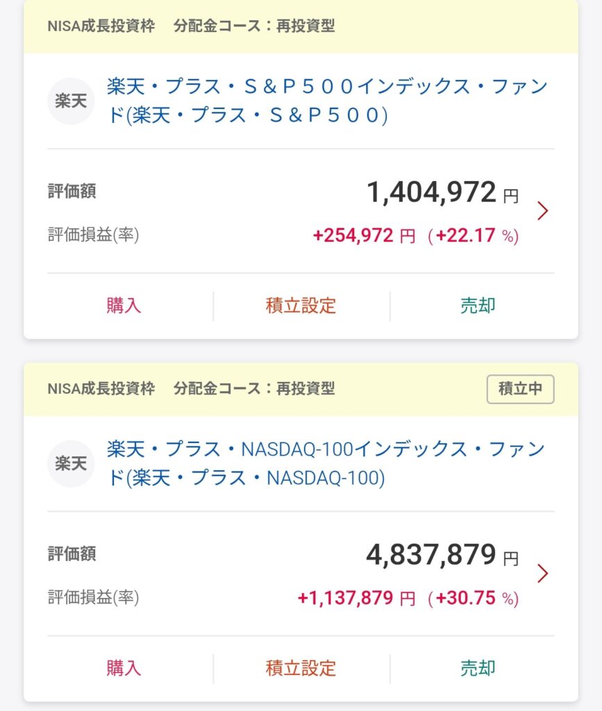 NISA 成長投資枠 購入